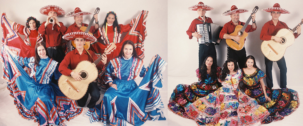 Muziek en danseressen uit Mexico